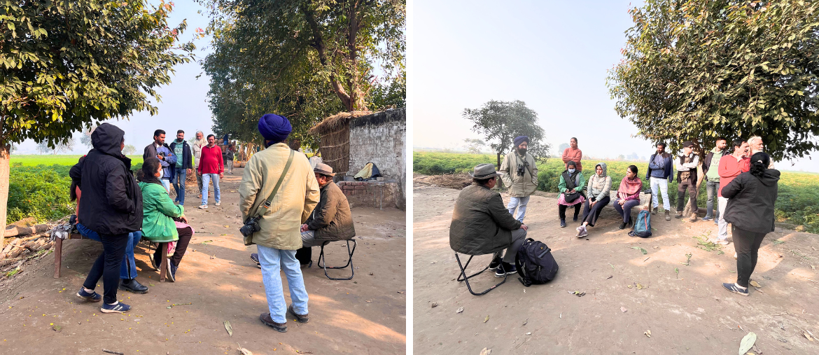 Yamuna and the bird diversity