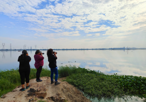 delhi earth walks in chandu budhera