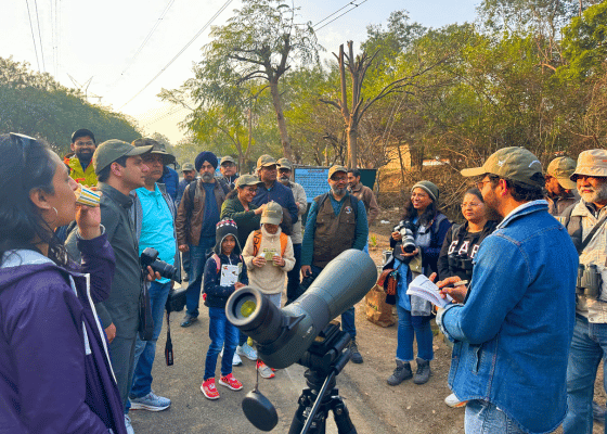 Birding In Okhla