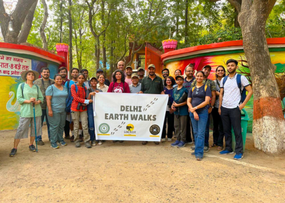 Delhi Earth Walks in Bhondsi Nature Park