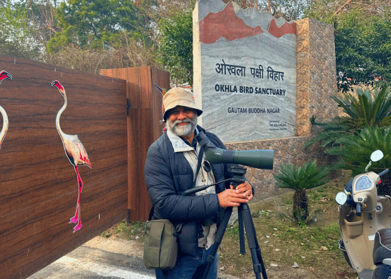 Earth Walks In Okhla